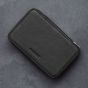 Woolnut Leather Tech Organizer - Black