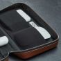 Woolnut Leather Tech Organizer - Cognac