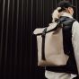 Personalised Baltimore Bike Bag - Greige