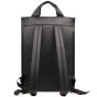 Personalised Bermond RCS Recycled PU Backpack - Black