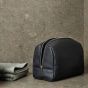 Personalised Bermond RCS Recycled PU Toiletry Bag - Black
