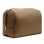Personalised Bermond RCS Recycled PU Toiletry Bag - Brown