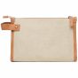 Bosler GRS Recycled Canvas Toiletry Bag - Greige