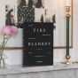 Printworks Fire Blanket - Black