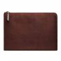 Personalised Hunton Laptop Case - Brown