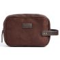 Personalised Hunton Toiletry Bag - Brown