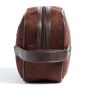 Personalised Hunton Toiletry Bag - Brown