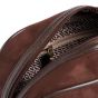 Personalised Hunton Toiletry Bag - Brown