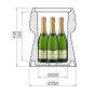 Personalised Bubalou Champ Stool & Ice Bucket - White