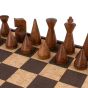 Manopoulos Cork Chess Set - Brown Natural