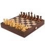 Manopoulos Cork Chess Set - Brown Natural