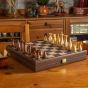 Manopoulos Cork Chess Set - Brown Natural