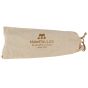 Manopoulos Roll Up Suede Backgammon Set - Grey