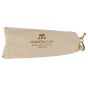 Manopoulos Roll Up Suede Backgammon Set - Khaki Brown