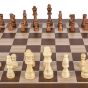 Manopoulos Wenge 3-in-1 Chess, Backgammon & Checkers Set - Dark Brown