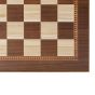 Manopoulos Wooden Chess & Backgammon Replica Set - Walnut Brown