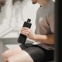 Personalised Memobottle Stainless Steel Slim - Black