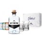 Gepersonaliseerde non-alcoholische gin tonic premium Set