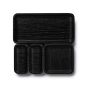 Oakywood Catchall Tray Mini Bundle Organizers - Black