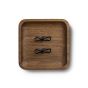 Oakywood Catchall Tray Mini Bundle Organizers - Walnut