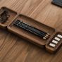 Oakywood Catchall Tray Mini Bundle Organizers - Walnut