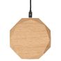 Oakywood Wireless Geometric Charging Pad - Oak