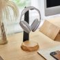 Oakywood 2-in1 Headphones Stand - Oak