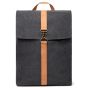 Bosler Backpack GRS Recycled Canvas - Black
