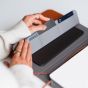 Orbitkey Leather Compendium A4 - Black