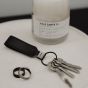 Personalised Orbitkey Loop Keychain - Black