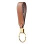Personalised Orbitkey Loop Keychain - Caramel