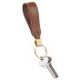 Personalised Orbitkey Loop Keychain - Caramel