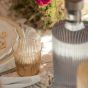 Paveau Set De 6 Verres Striés - Belss