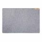 Personalised Recycled Felt Desk Pad - Grey