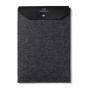 Personalised Recycled Felt Laptop Case - Black