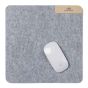 Personalised Recycled Felt Mouse Pad - Grey