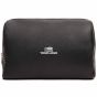 Personalised Bermond RCS Recycled PU Toiletry Bag - Black