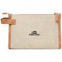 Personalised Bosler GRS Recycled Canvas Toiletry Bag - Greige