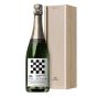 Personalised Champagne In Wooden Gift Box