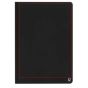 Personalisiertes Karst A5 Hardcover Notizbuch - Schwarz