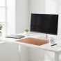 Personalised Leather Desk Pad Large - Cognac