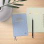 Personalised Recycled Notebook - Blue