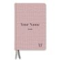 Personalised Recycled Notebook - Red