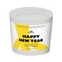 Personalised Scented Candle - White Matt