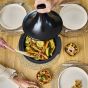 Peugeot Atlas Tajine Dish - Black Satin