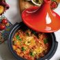 Peugeot Atlas Tajine Dish - Red