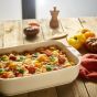 Peugeot Appolia Ceramic Oven Dish 36 cm - Ecru