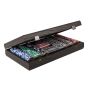 Manopoulos Poker Set Case - Black Wood