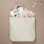 Personalised Recycled Tote Bag - Off White