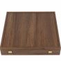 Manopoulos Chess Set with Wooden Stauton Chessmen - Walnut Burl